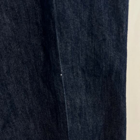 Calvin Klein Jeans (12) 34x31 Regular Wide Leg Jeans Blue Dark Wash Mid Rise - Picture 9 of 11